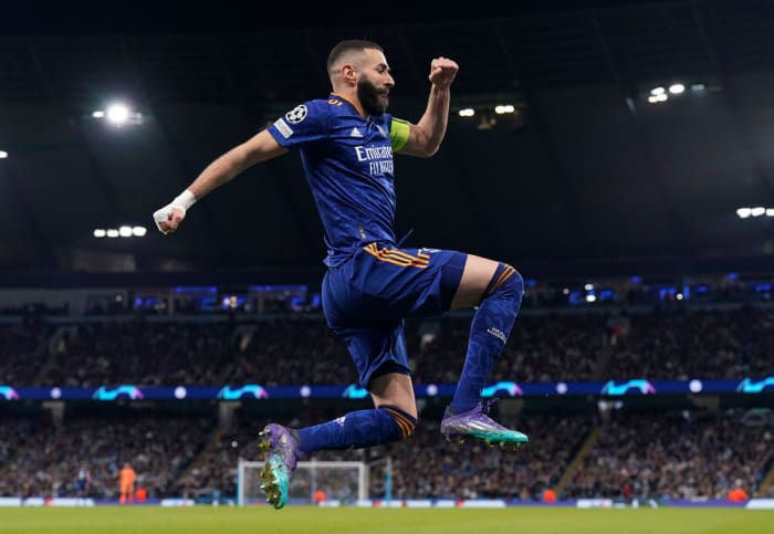 Karim Benzema led the Champions League and La Liga in goals